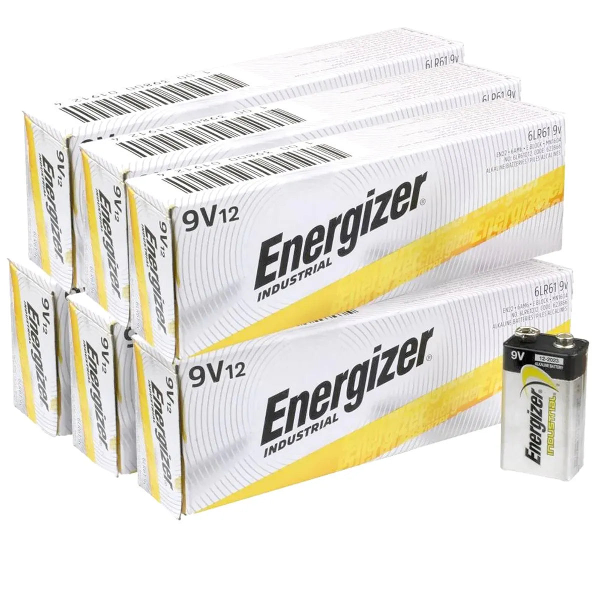 Energizer Industrial 9V EN22 Case of 72