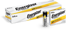 JCB Products Energizer Industrial AA EN91 alkaline batteries, 24-pack, showing unopened batteries in packaging