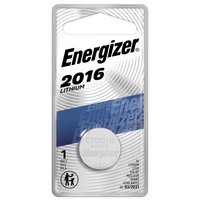 Energizer lithium CR2016 coin cell