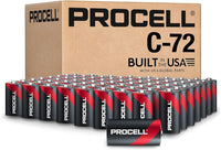 Duracell Procell C case of 72 batteries: $0.77/battery - JCB Products | Your Source for Professional Batteries 1-800-718-6114