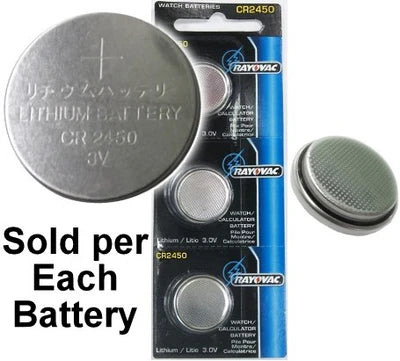 Rayovac lithium CR2450 - JCB Products | Your Source for Professional Batteries 1-800-718-6114